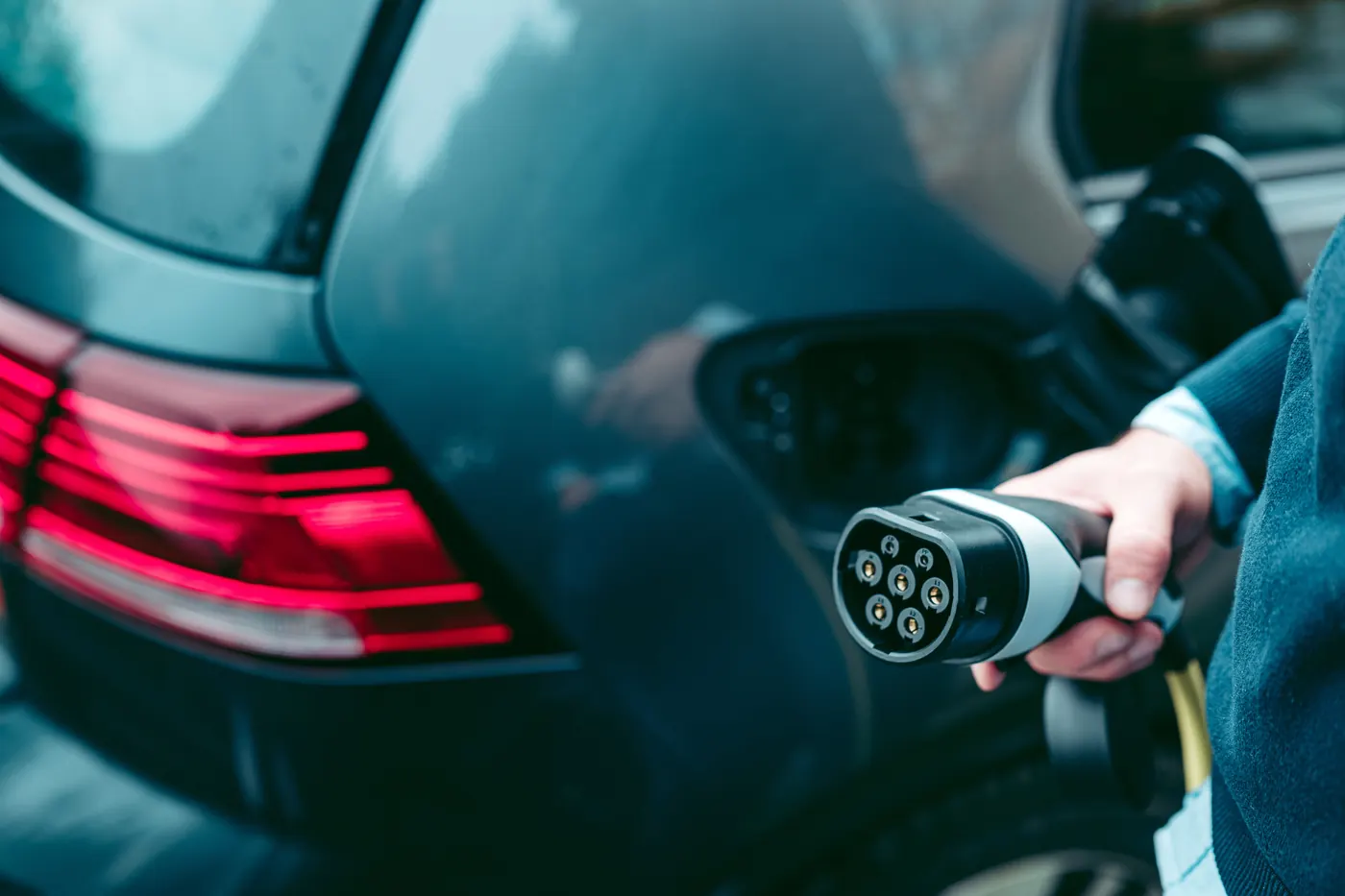 Batterietest an einem Elektroauto